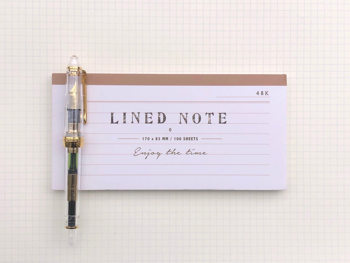 Lined Note