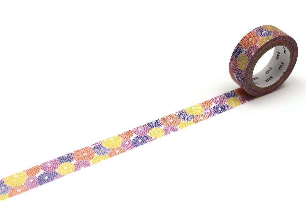 mt x Sou-Sou Washi Tape - kiku zukushi