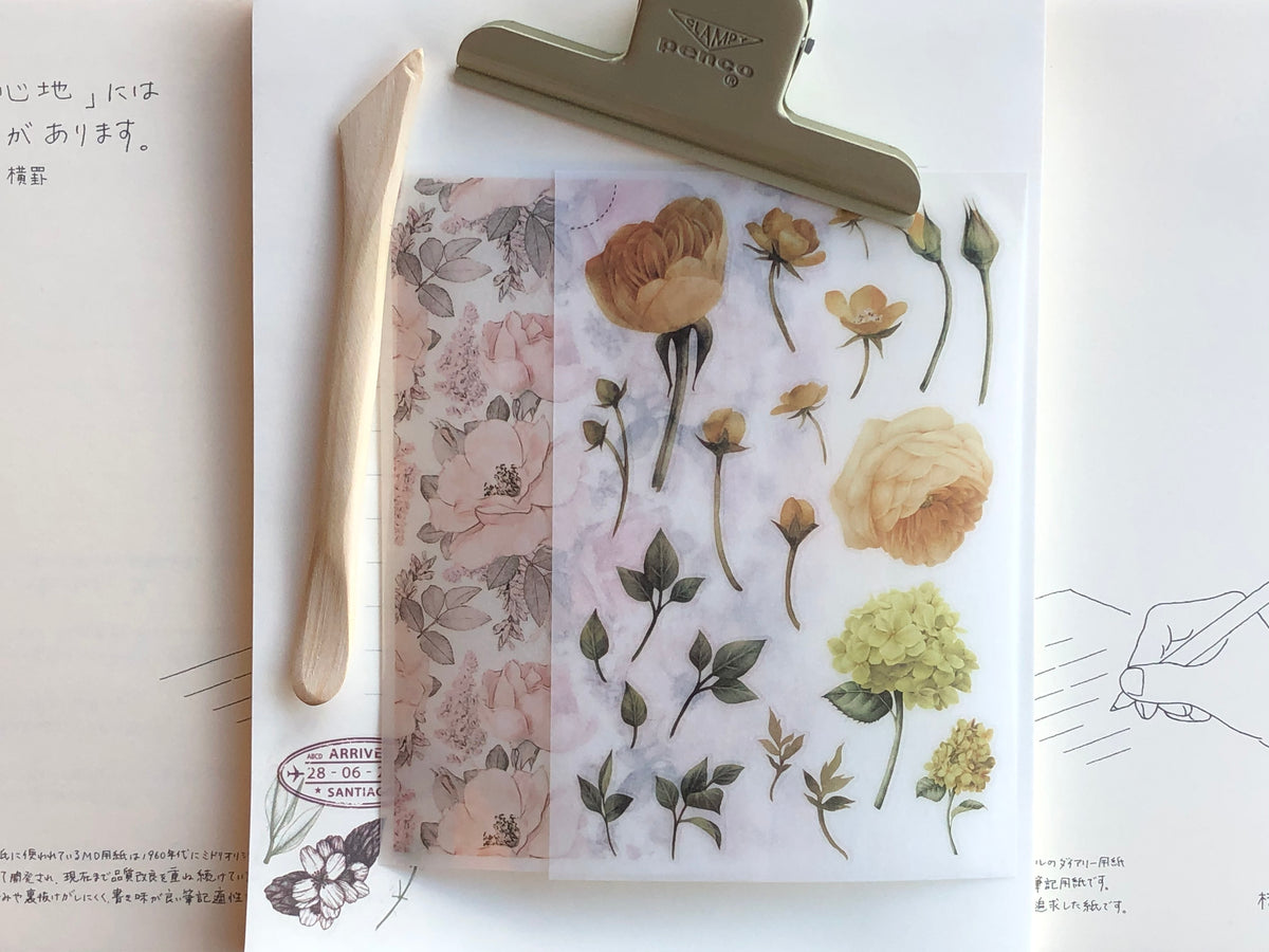 MU Print-On Stickers - Field of Anemones - #12