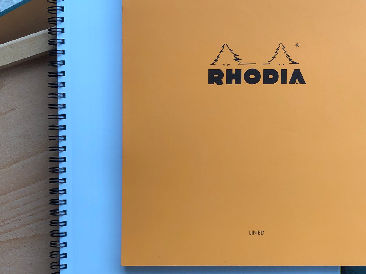 Rhodia Lined Pad - No.18 - Orange (In store only)