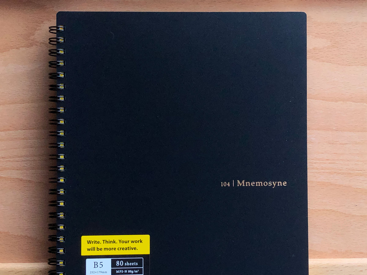 Mnemosyne Memo Notebook - B5 - Dot Grid (In Store Only)