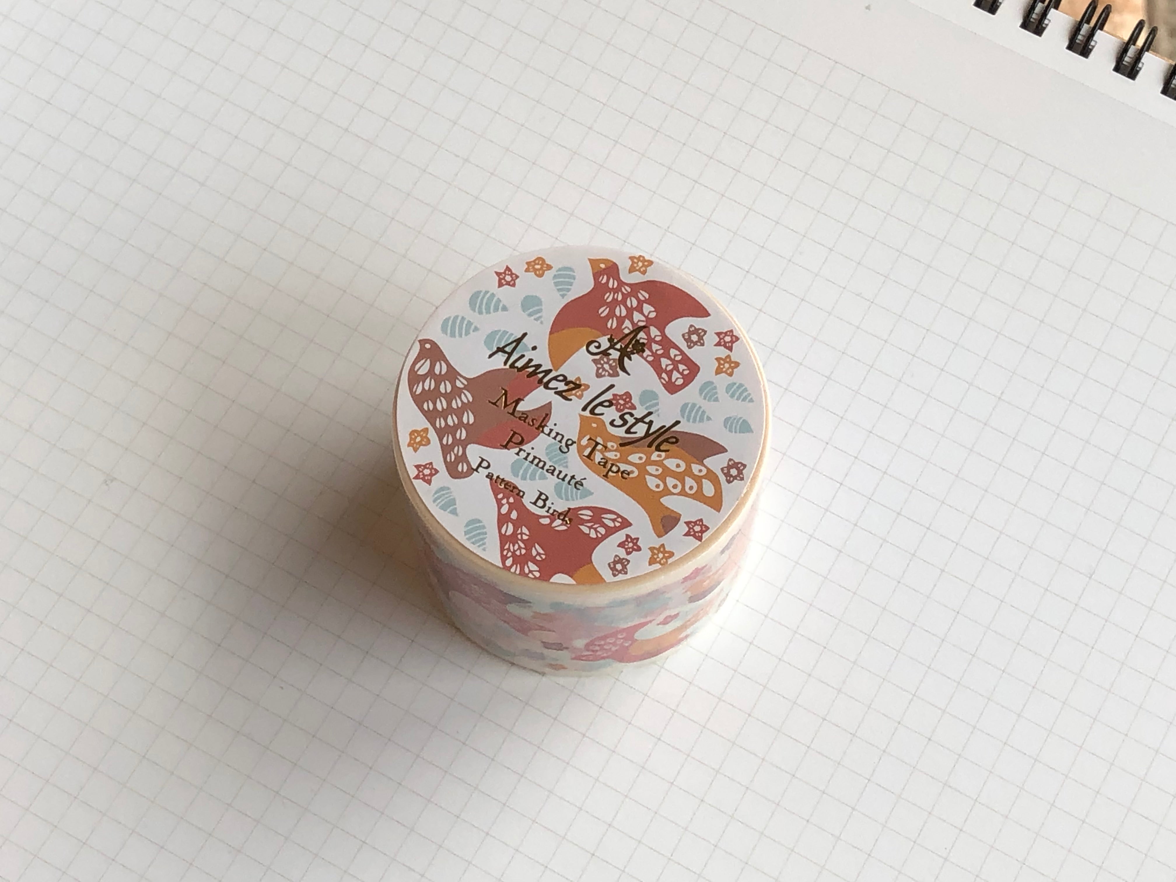 Masking Tape Washi - Pattern Birds