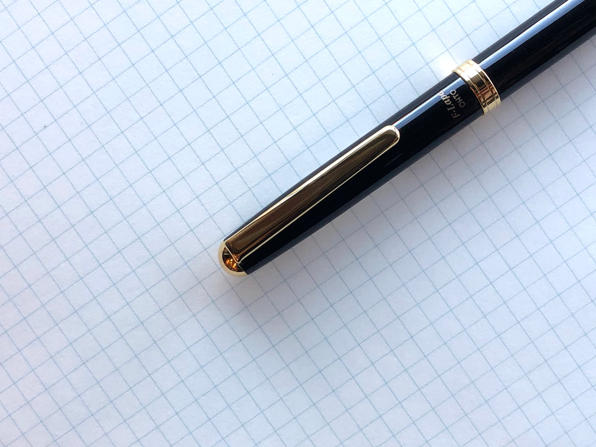 Ohto F-Lapa Fountain Pen - Black (In Store Only)