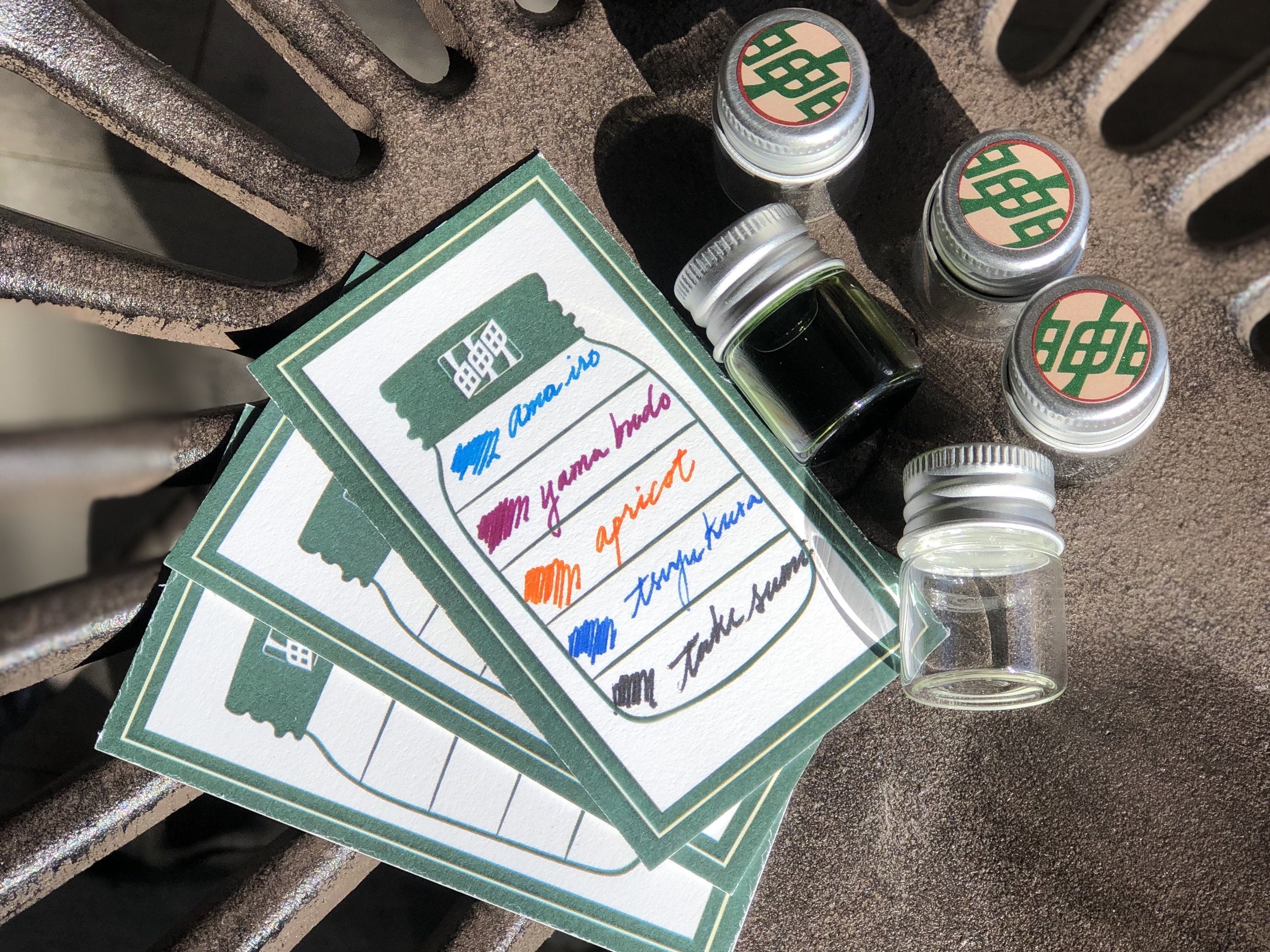 Ink Sample - J. Herbin 1670 & 1798 Anniversary Inks