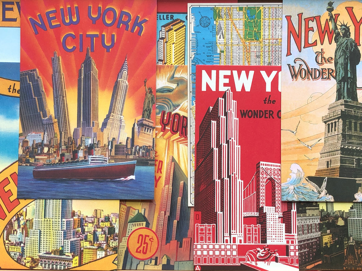 New York Vintage Postcards