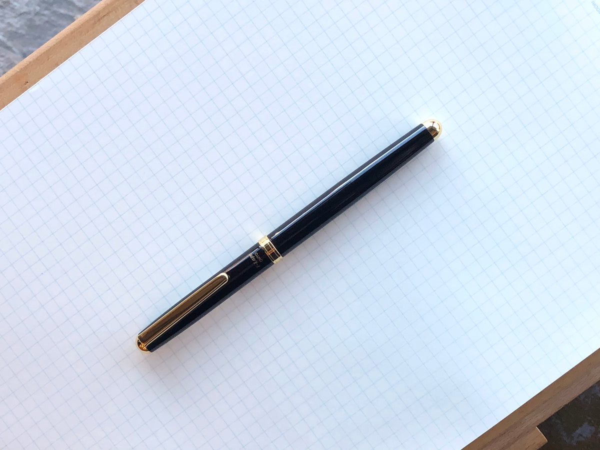 Ohto F-Lapa Fountain Pen - Black (In Store Only)