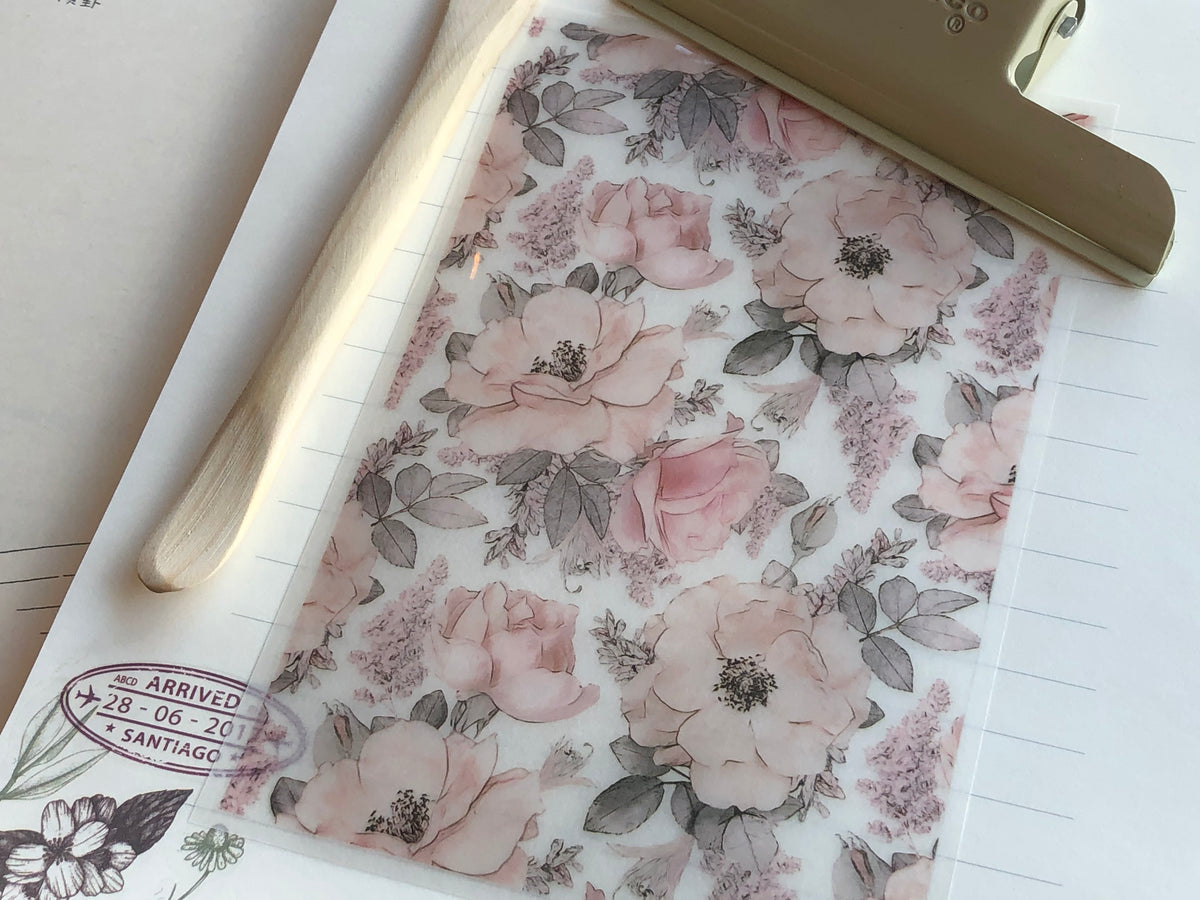 MU Print-On Stickers - Field of Anemones - #12