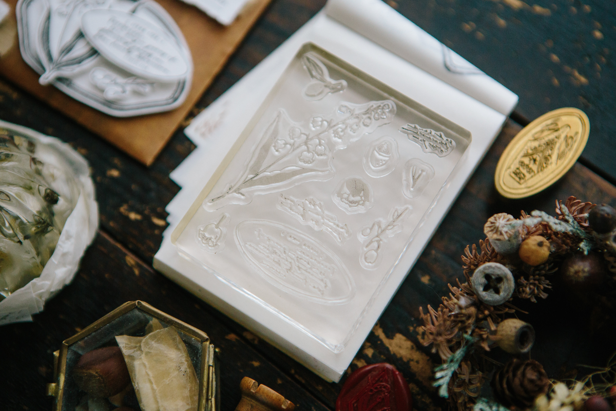 Clear stamp stamping